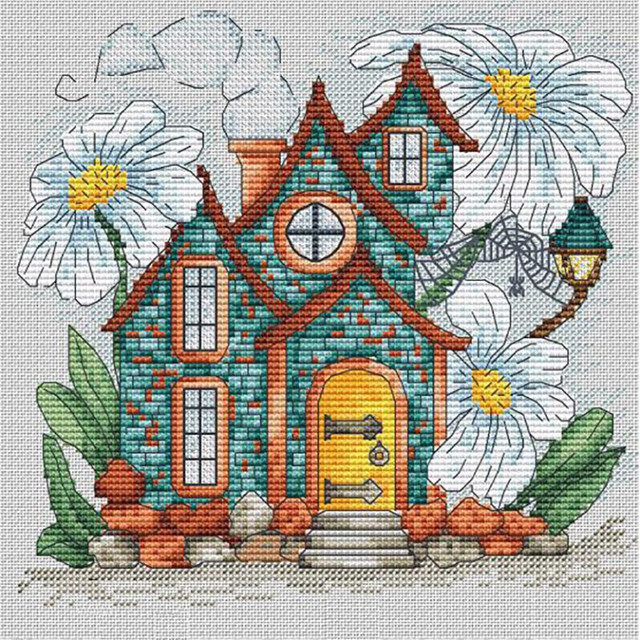 ZZ1816 DIY Homefun Cross Stitch Kit Packages Counted Cross-Stitching Kits  New Pattern NOT PRINTED Cross